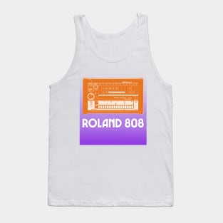 808 Drum Machine Tribute Design Tank Top